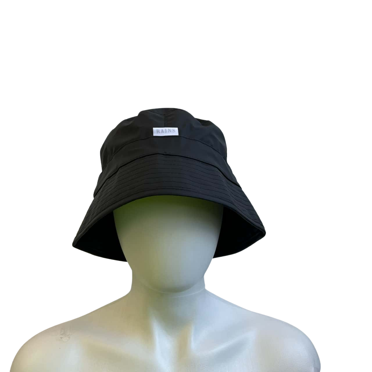 RAINS Womens Waterproof Bucket Hat Black (s)