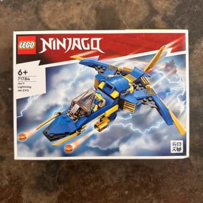 *SEALED* LEGO NINJAGO: Jay's Lightning Jet EVO 71784 Retired Set Minifigures