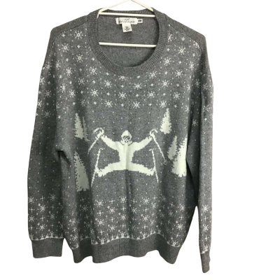 L.O.G.G Mens  Size XL Cotton/Alpaca Blend Christmas Jumper