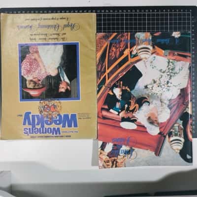 Duo Vintage Charles and Dianna Memorabilia Print Media 