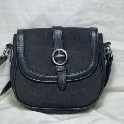 Oroton Cross Body Bag Black  