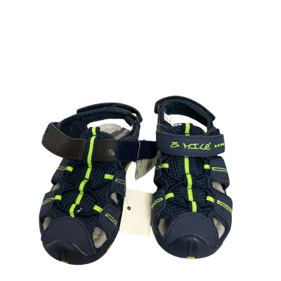 Milé Kids Closed-toe sandals Navy/Lime Size 7/25