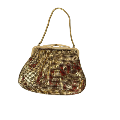 Vintage Park Lane gold mesh Clutch purses 