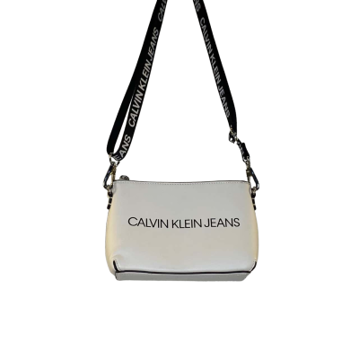 Calvin Klein Womens Beige / White Bag