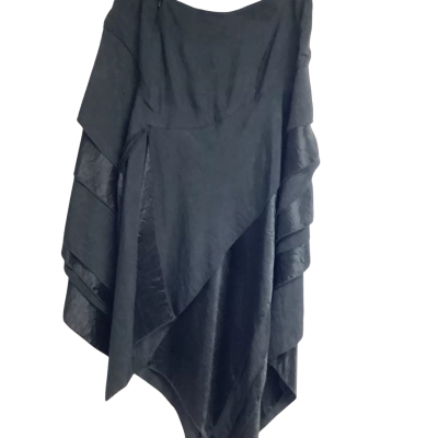  Andrea Moore Black Skirt Size 12