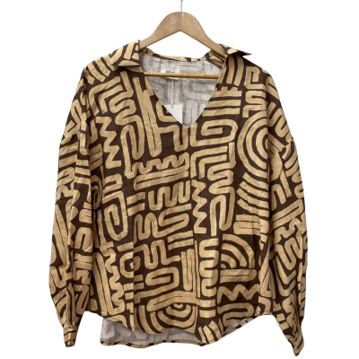 Ridley Women's Linen Shirt with collar