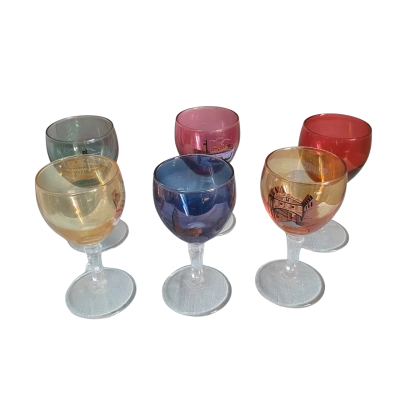 Vintage Sherry Glasses x 6