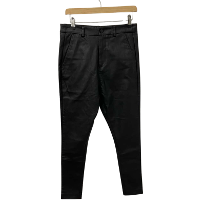 Decjuba Womens  Size 10 Drop Crotch Pants Black  