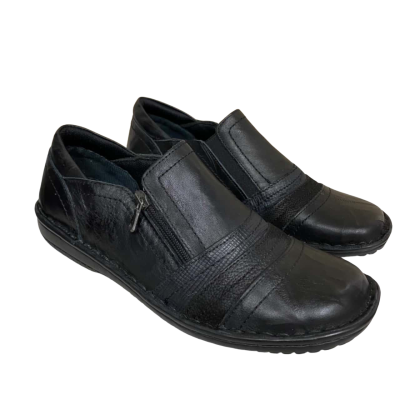  Cabello Comfort Size 41 Black Shoes Leather