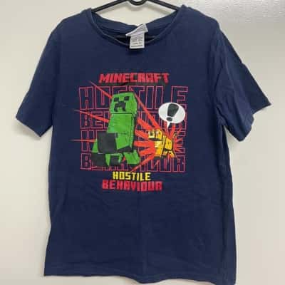  Minecraft Kid's Size 10 T-Shirt - Creeper