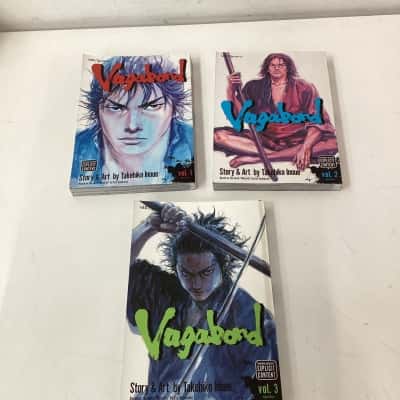 Vagabond: Story & Art by Takehiko Inoue Volumes 1-3 books