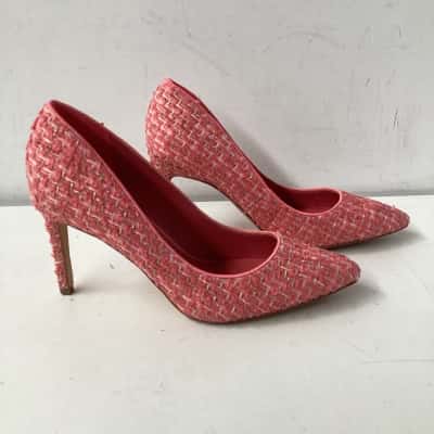 Nine West Womens  Size 7.5 Pink  Heels