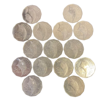 Lot of 15 x 2000 Millennium Year 50 Centenary Coins