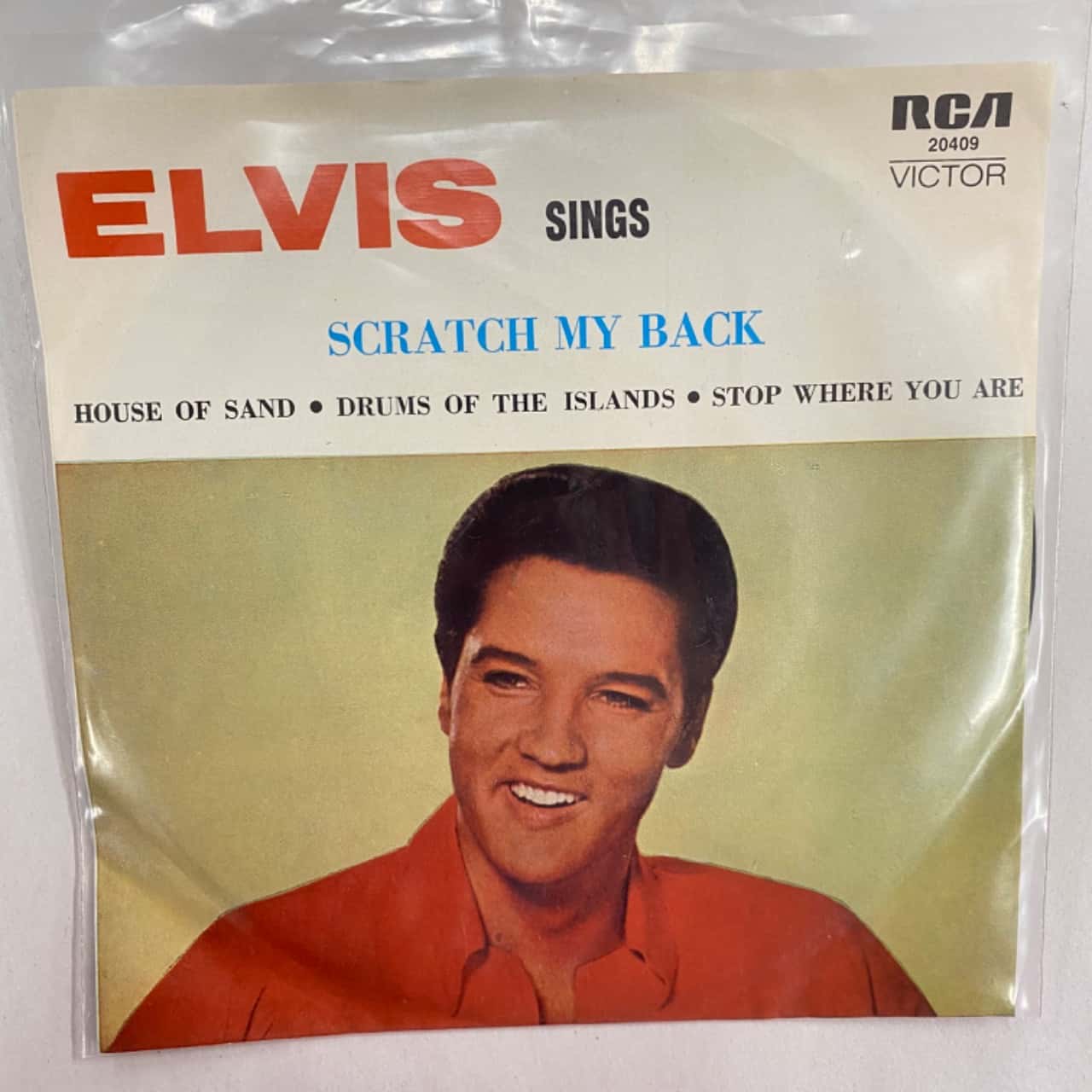 Elvis Presley Scratch My Back Vinyl Record