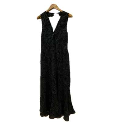 Decjuba Womens Dress Size 10 Black  / Polka Dot / White (new with tags)