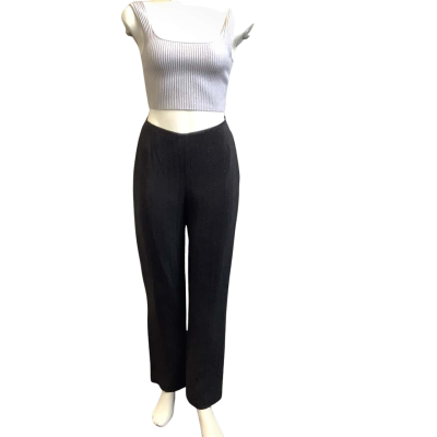 Brand New Judith Malcom Womens Label Size 10 Silk Pant Black