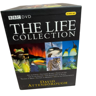 David Attenborough -  The Life Collection 24 Disc Set