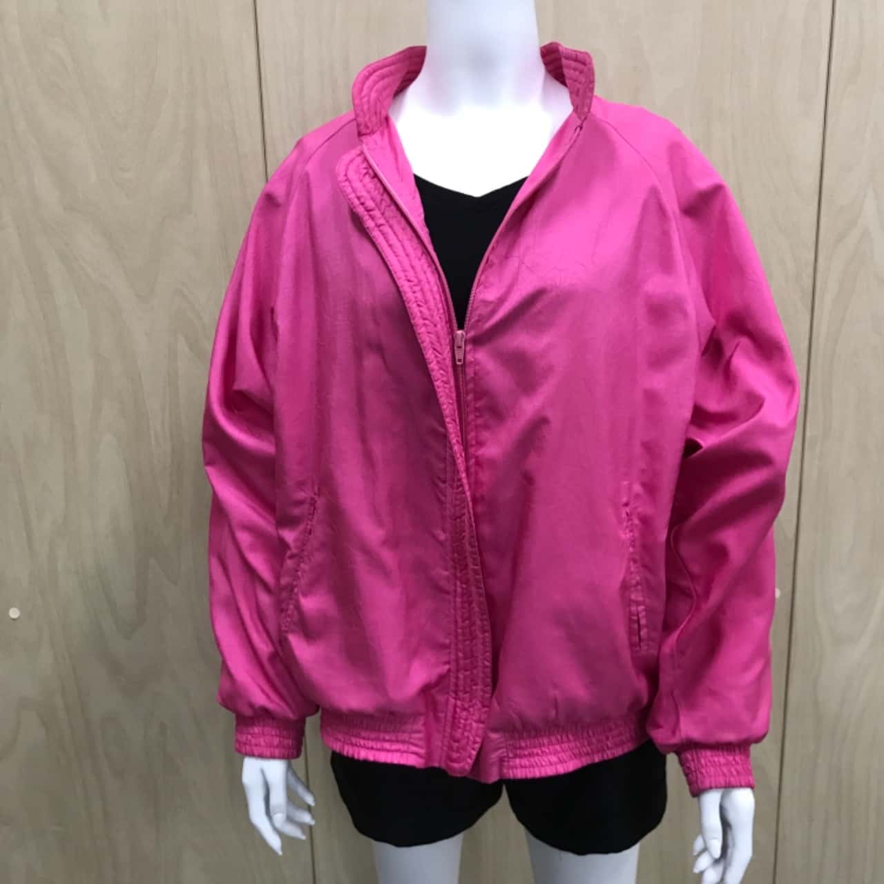 hot pink bomber jacket