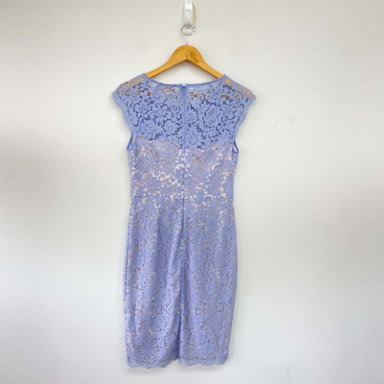 portmans blue lace dress Pagani