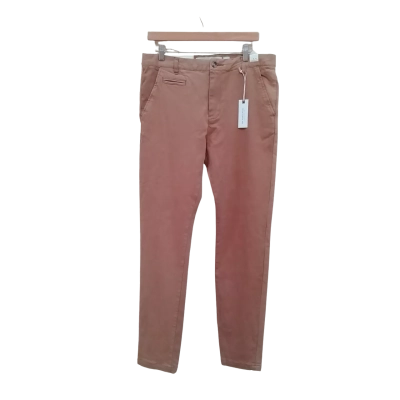 Mens The Academy Brand Beige Trousers Size 32 NEW WITH TAGS