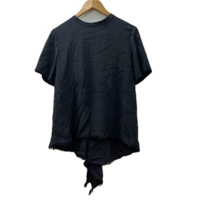 Alexander Wang Womens Top Size 4 Black Open Back Design