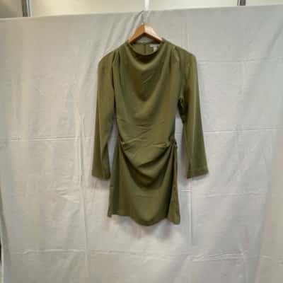 HM Womens  Size XS Khaki dress