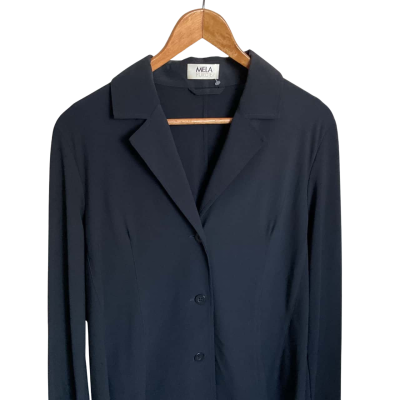 Mela Purdie Womens  Black Jacket Size 12-16 approx 