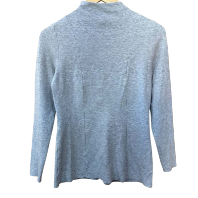COS Light Grey Mock-Neck Top Size S