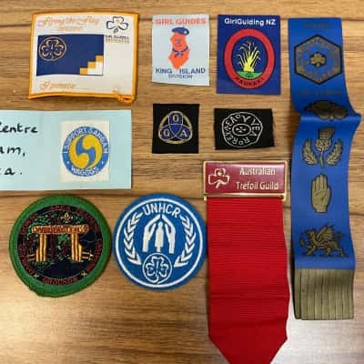 Mixed Lot of Girl Guides Fabric Patches