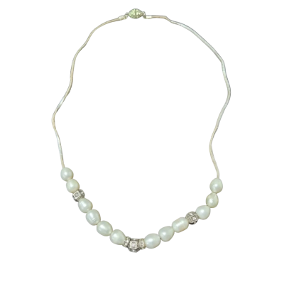 Hand Made Freshwater Pearl Beaded Necklace