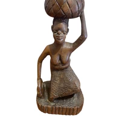 Hand carved figurine 