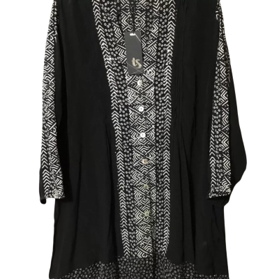 NWT Taking Shape Over Size Shirt  Size 20 Black  