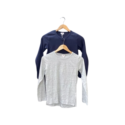 Seed Size 9 Top Navy Blue/Grey BNWT