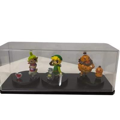 Yujin Legend of Zelda Vol 4 The Wind Waker Kubrick Gashapon 3 Set