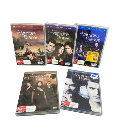 The Vampire Diaries Seasons 1, 2, 3, 6 & 7 DVD Bundle