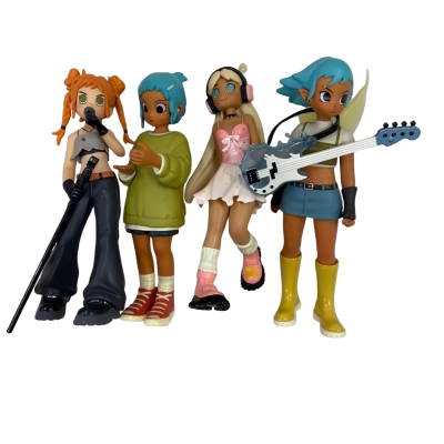 Pop Mart Peach Riot Figures x 4