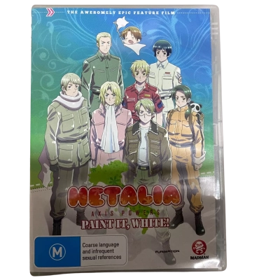 Hetalia Axis Powers Paint It, White! - DVD