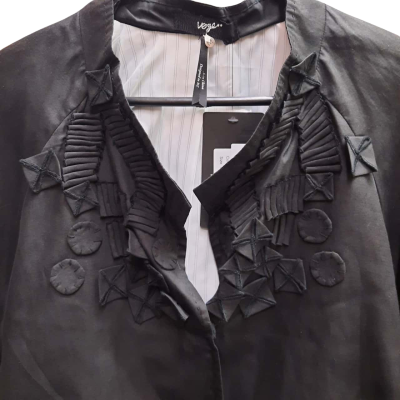 New With Tags VERGE 'Camp' Shrug Size M in Black 