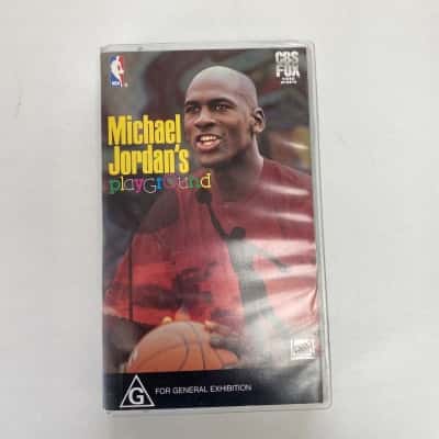 CBS Fox Michael Jordan’s Playground Basketball Sport VHS Video Film 1991