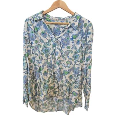 Thomas Cook Womens Button Up Top Pattern size 20