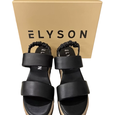 Elyson Womens  Size 41 Sandals Black  