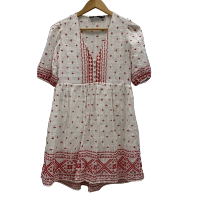 Sportsgirl Women's Summer Dress Size 8 White 