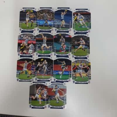 Geelong 2021 AFL Team Coach football cards