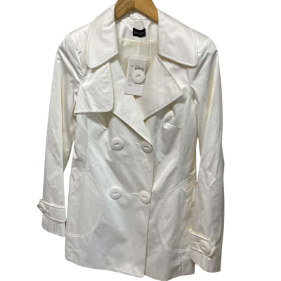 Brand New [Vintage] - Seduce Sydney Womens Peacoat Jacket- Size 12 White RRP $289.90