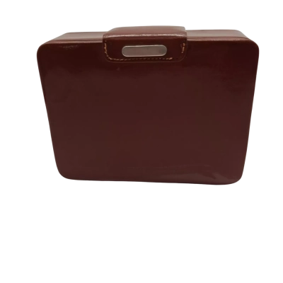 VINTAGE 1960S BROWN  BOX
