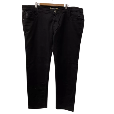  Mens back-up jeans  Size 46 / XXXXXL Straight Leg Jeans Black  