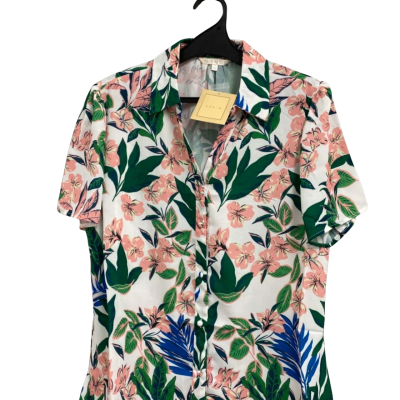 Noni B Short Sleeve Print Shirt