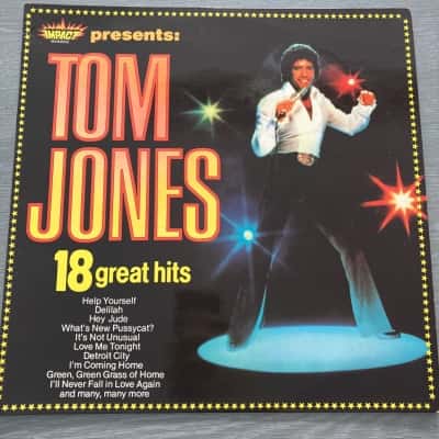 Tom Jones 18 great hits LP