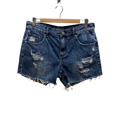 Decjuba Womens  Size 10 Blue Denim Shorts