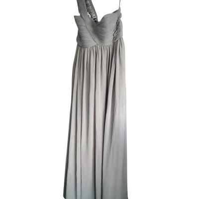  Womens  Size 10 Formal Dress Grey 